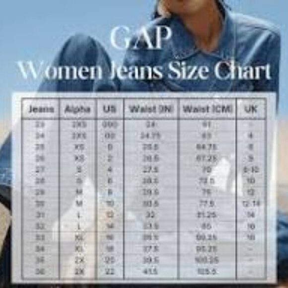 GAP | 1969 Resolution Destructed True Skinny Jean Medium Dark Wash 26 Long (2 L) - Picture 10 of 10